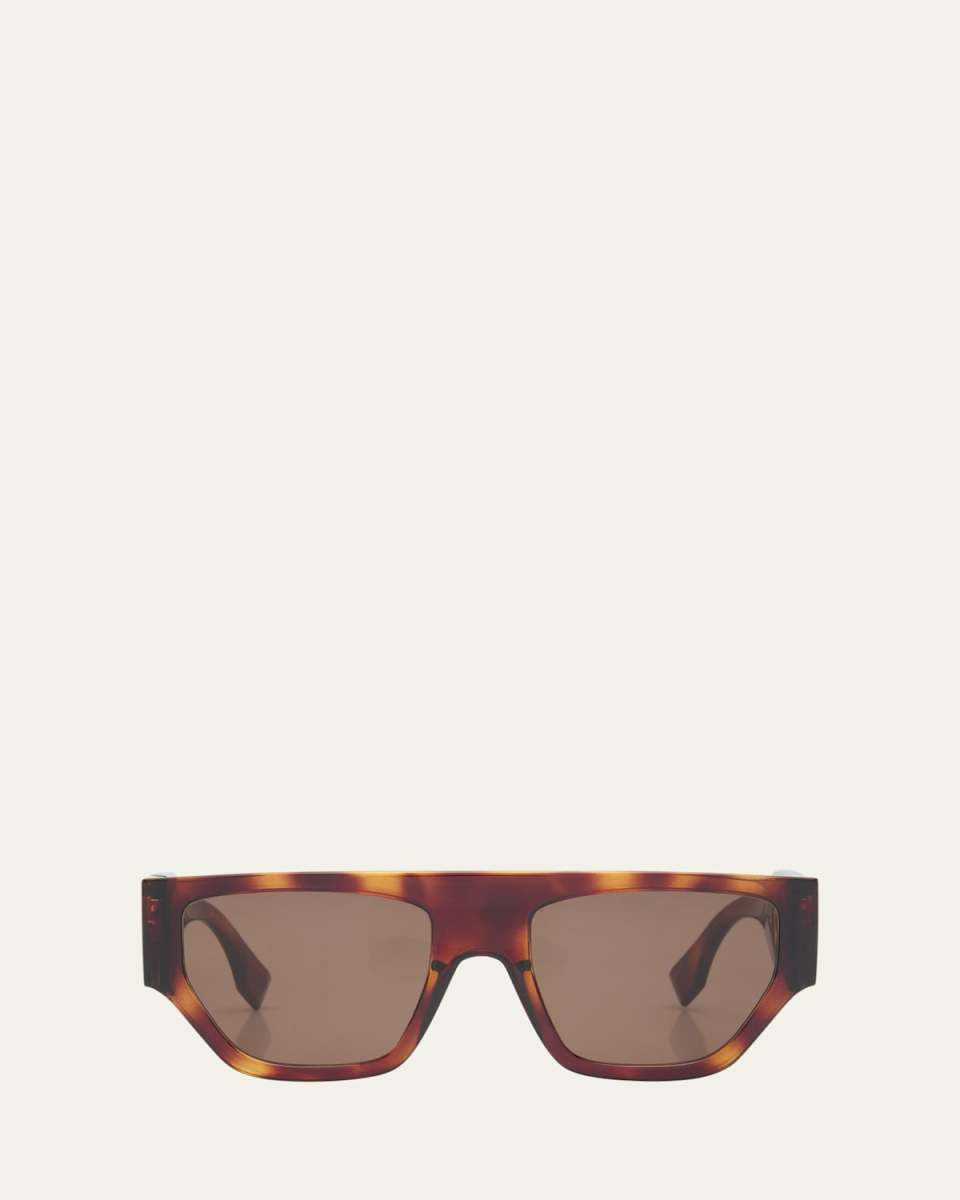 O'Lock Flat-Top Nylon Square Sunglasses